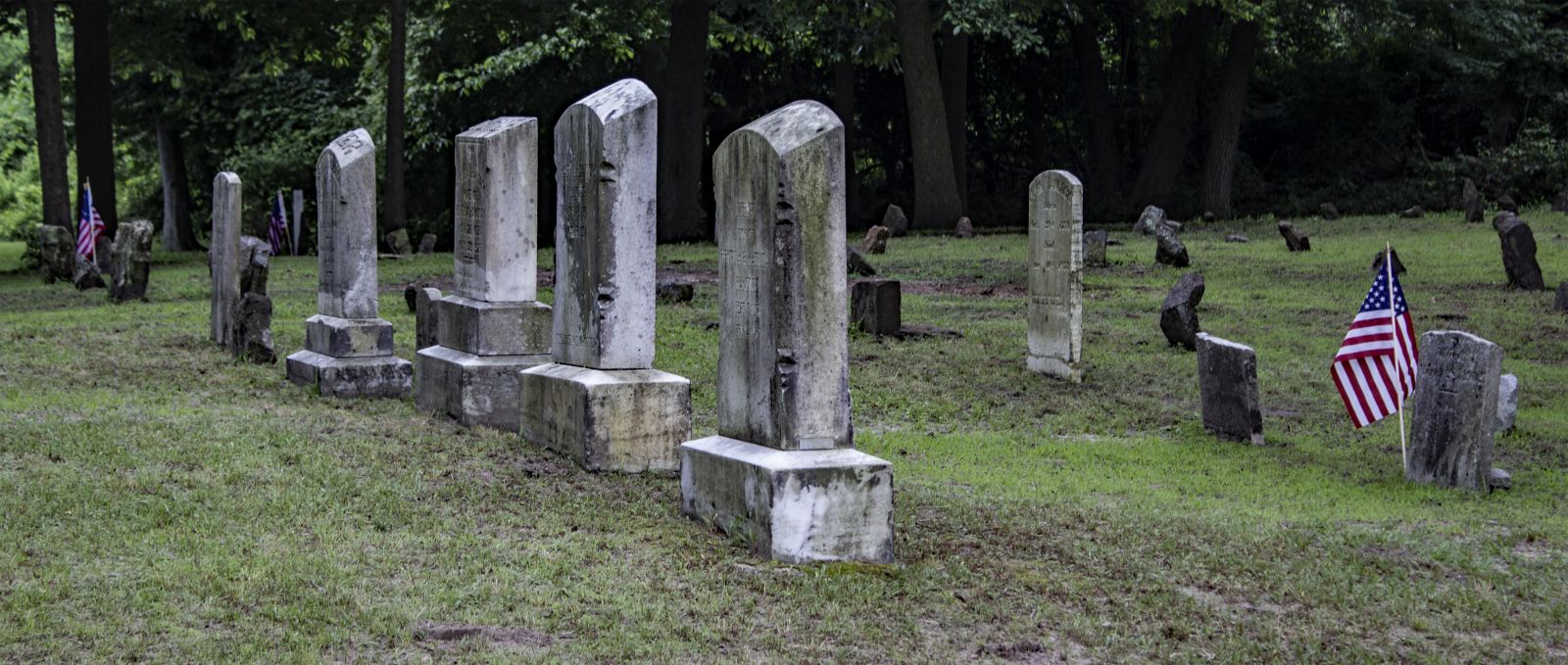 Musket Firing and Graveyard Remembrances