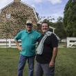 Robert Cook with nephew David W. Cook